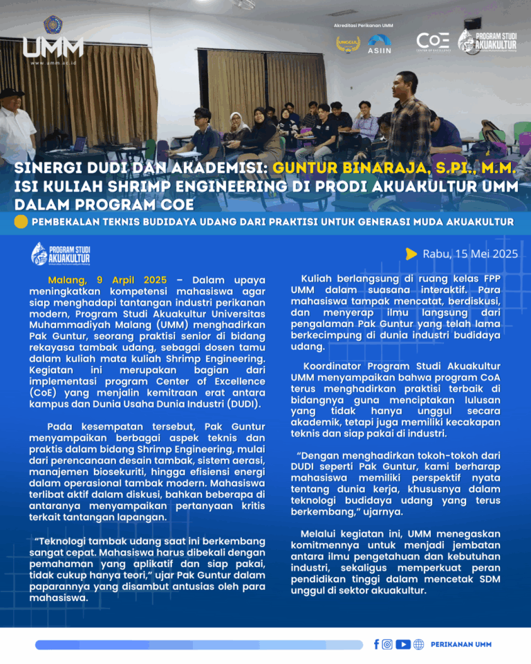 mitra dudi perikanan umm