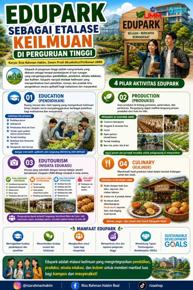 UMM Edupark Memilik Etalase Keilmuan 4 Pilar